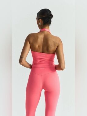 Sisterly Tribe Coral Soft Sculpt Leggings